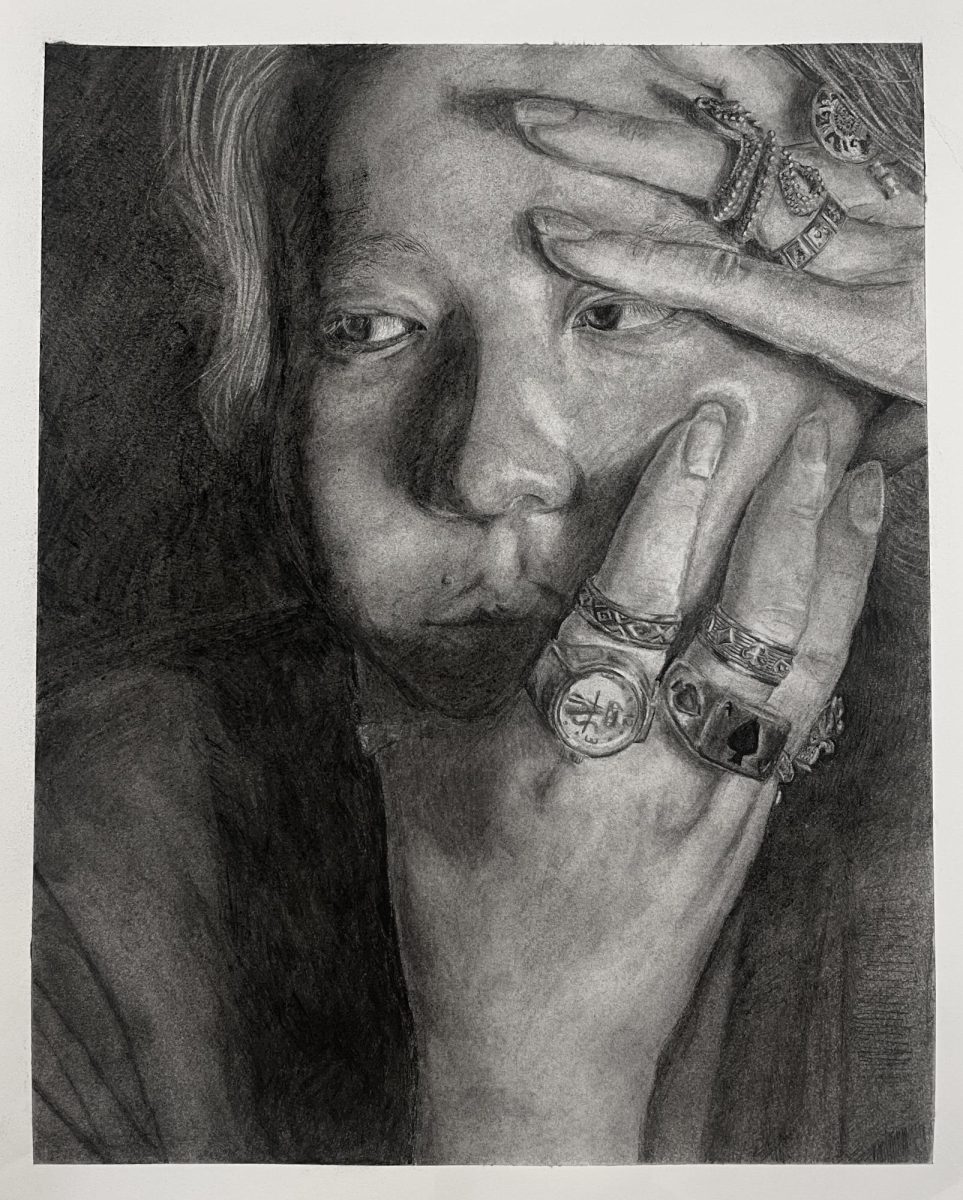 "Lost Identity"
Drawing by Yechang Liu