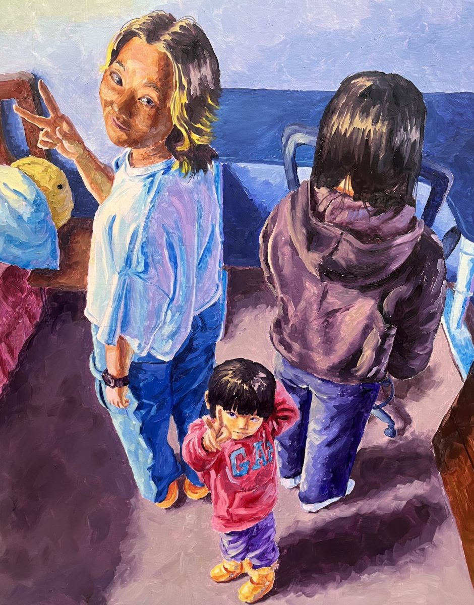 "All the Selves I've Been"
Oil on Canvas by Yechang Liu