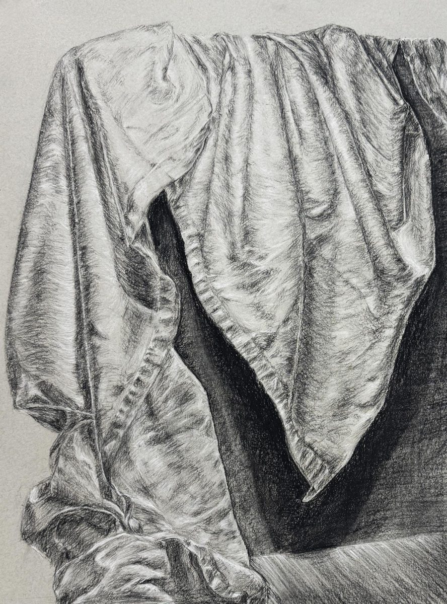 "Untitled"
Charcoal Drawing by Olivia Chung
