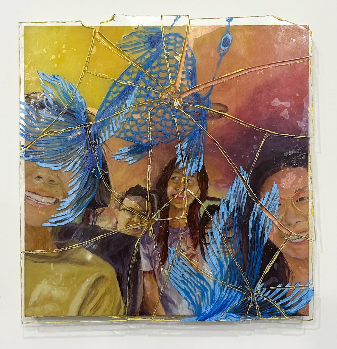"The Gold Underneath"
Mixed Media by Yechang Liu