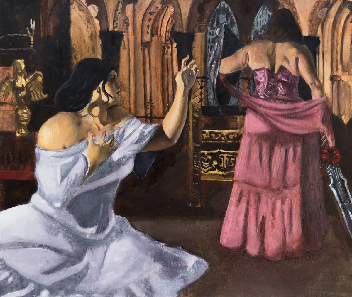"Sisters Forever" 
Oil on Canvas by Elisa Guillerm