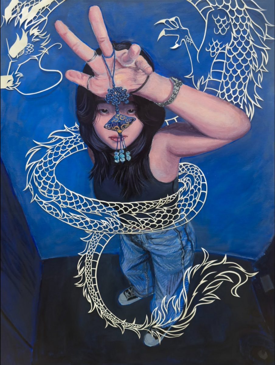 "Gyunhyeong (Balance)" 
Painting by Lina Song 
